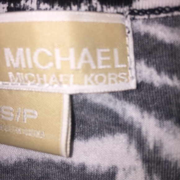 Michael Kors Womens shirt, size small, black/white - Picture 8 of 8